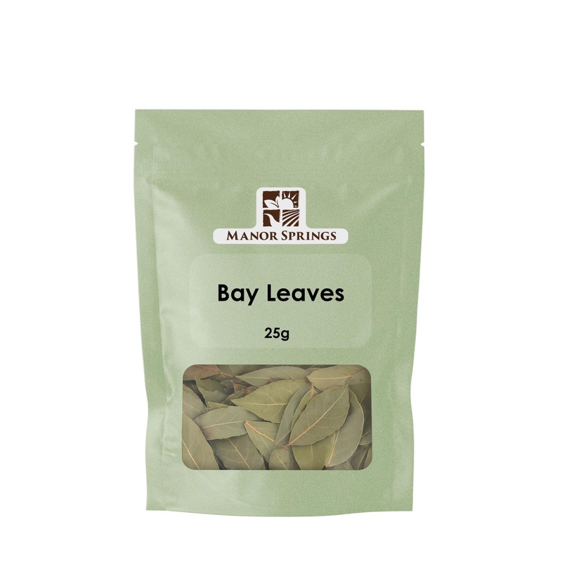 Dried Bay Leaves 25g by Manor Springs