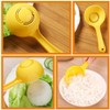 Kichvoe Cuchara Para Servir Arroz Antiadherente Alimenticio Pp Amarillo 1