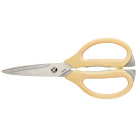 Endoshoji TKG BHS2904 Professional Kitchen Scissors, Yellow, Dishwasher Safe, Stainless Steel Blades, Polypropylene/Elastomer Resin Handle