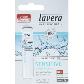 Lavera Basis Sensitive Lip Balm, 4.5 g