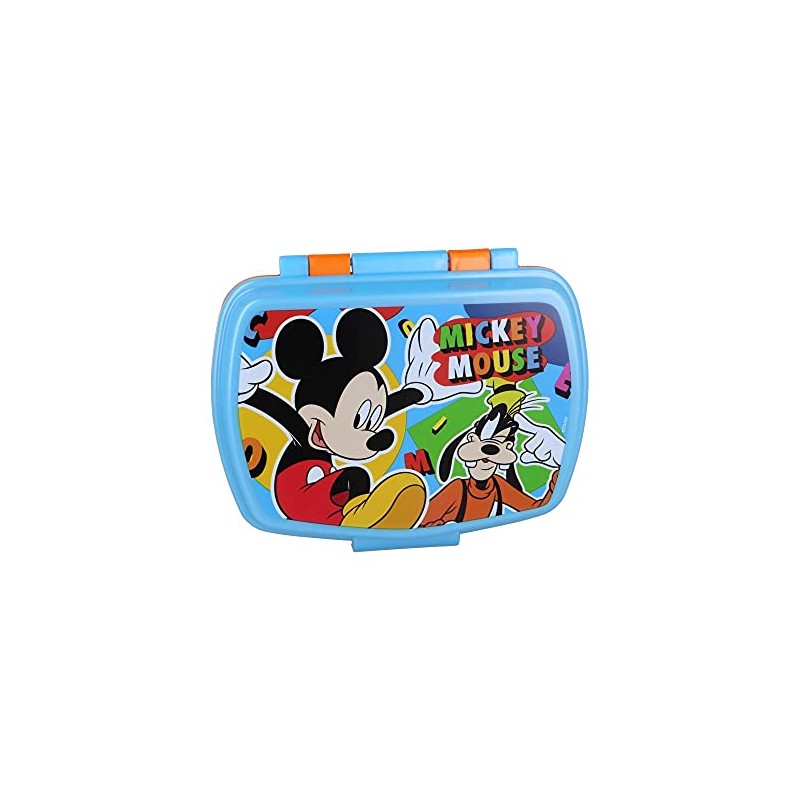 Mickey Sandwich Lunch Snack Box Kids Children School