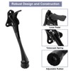 sourcing map 6 Inch Kickdown Door Stopper, One Touch Pedal