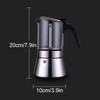 Zooke Classic Stovetop Espresso and Coffee Maker, Stovetop Espresso Maker