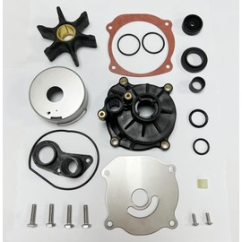 EOONI 5001594 Water Pump Repair Kit with Housing Compatible with Johnson Evinrude V4 V6 V8 85-300HP Outboard Motor Parts Sierra 18-3392 395062 434421