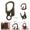 Ahiller Carabiner Clip, Double Anti-Misopening Locking Design, 3 Inch Alloy