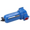 Compressed Air Filter Manual Drain Zinc Alloy Stainless Steel High