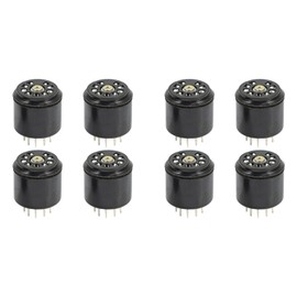 4X 9Pin Bakelite Vacuum Tube Socket Saver Base for 12AX7 12AU7 ECC82 ECC83 Amps, 8 Pcs