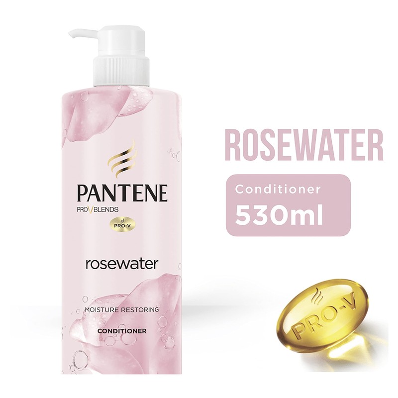 Pantene Pro-V Blends Micellar Rosewater Moisturising Conditioner: Restoring Moisture For