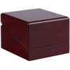 Diplomat 32-16014 Cherry Wood Leather Box Watch Case