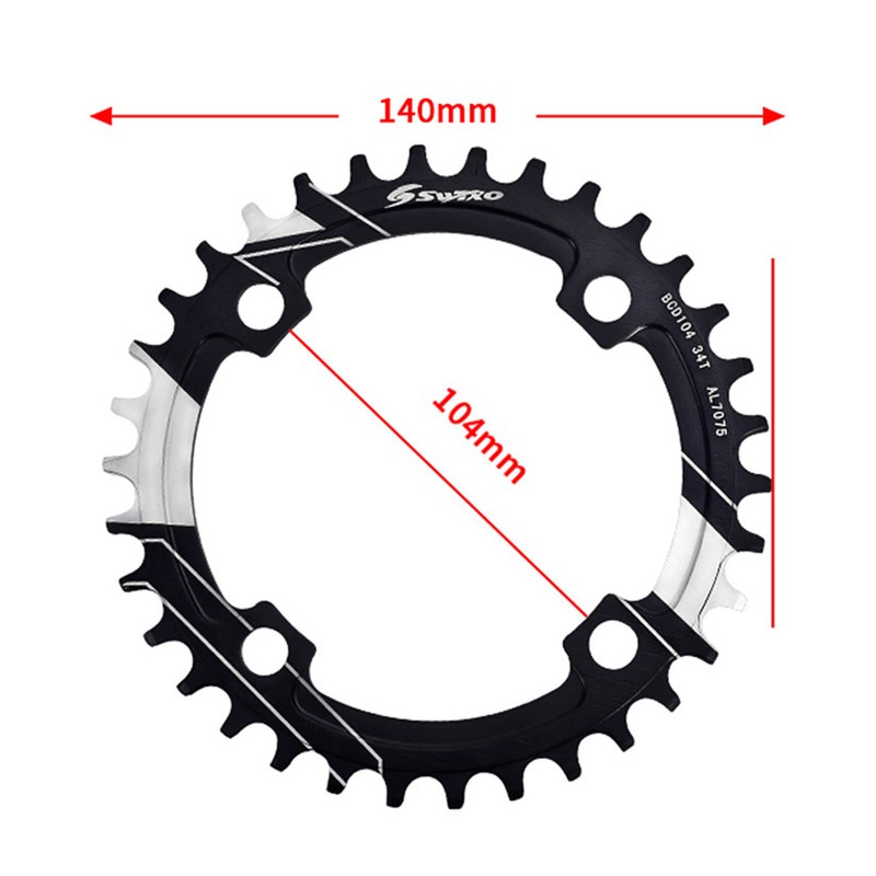 170mm 104 BCD Bicycle Crankset Crank Arm Set MTB Mountain