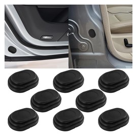 8PCS Car Door Shock Absorber, Silicone Anti-Collision Car Side Door Protection Sticker, Self Adhesive Car Door Slam Stopper Car Bumper Protector, Auto Soundproof Crash Pad for SUV Truck Car (8PCS)