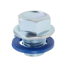 Micro Traders Car Engine Oil Drain Plug 17 mm Head Drain Plug 101144 with Silicone Gasket Compatible with Models with M14 x 1.50 Thread