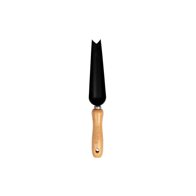 Kölle Hand Forged Carbon Steel Weeding Trowel 14cm Beech Handle