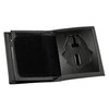 Hidden Badge Bifold Wallet Blackinton B96 Fire Department Badge and