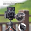 L Shape Extension Plate Microphone Adapter VLOG Photography Bracket for