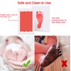 Nabance Footprint Baby 2 Pieces Handprint Baby Large Format with