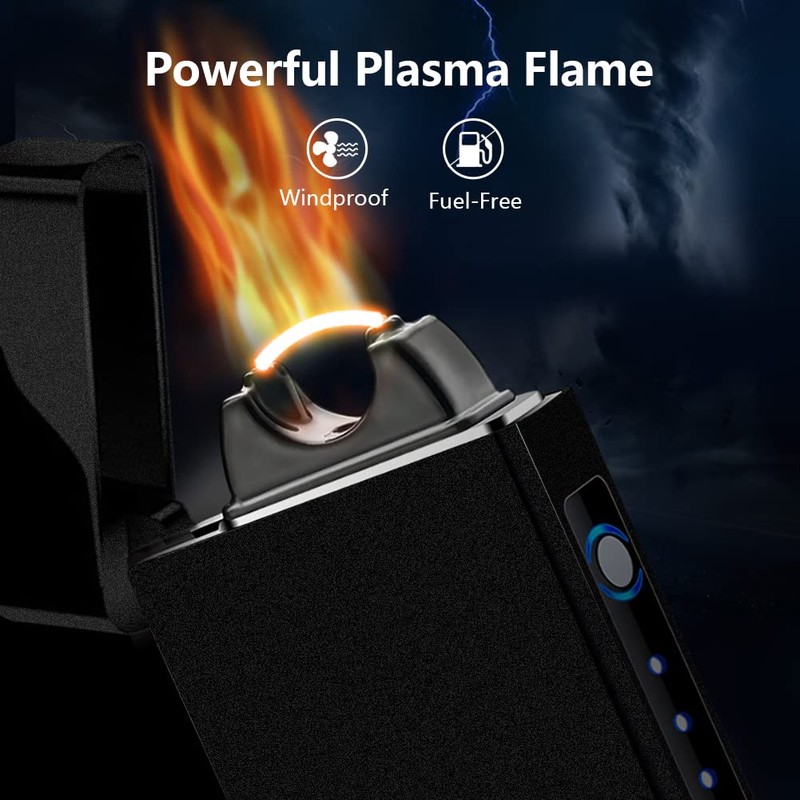 SKRFIRE Electric Lighters Candle Lighter Rechargeable USB Lighter Plasma Arc