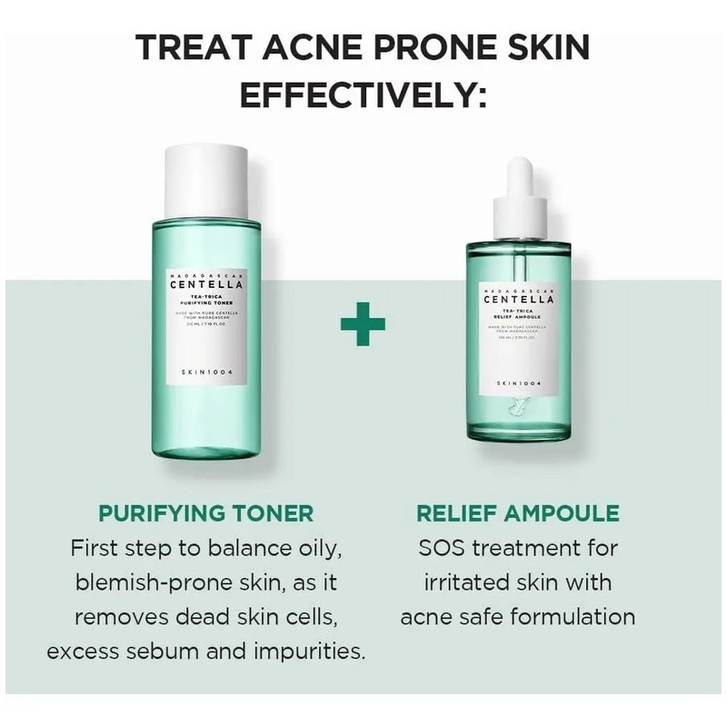 Serum Antiacné Tea-trica Relief 2025 Skin1004 Ampolla, 100 M