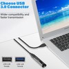 Pasow Paquete de 2 cables de extensión USB 3.0 SuperSpeed