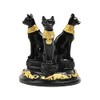 Comimark 1pc Bastet Cat Goddess Statues, Black Cat Statue, Ancient