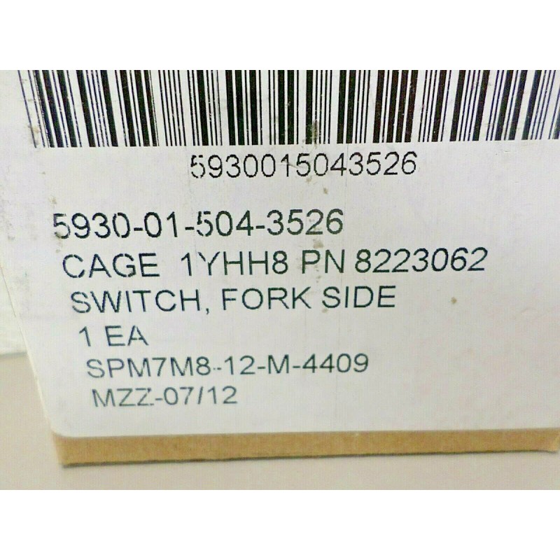 Carling V8D2 Forklift Side Shift Automation Switch Left / Center