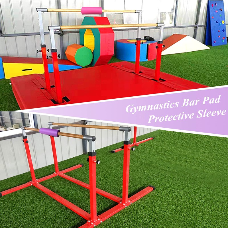 Gymnastics Bar Pad Protective Sleeve for Gymnastics Bars, Uneven Bars