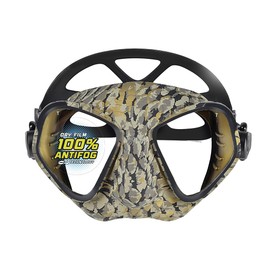 C4 Condo-R Diving Mask for Apnea, Diving, Snorkelling and Diving with Bottles, Model Black - Snake Camu - Carbon (Snake CAMU ANTIFOG)