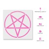 Stencil Revolution Pentacle Stencil - Durable & Reusable Mylar Stencils