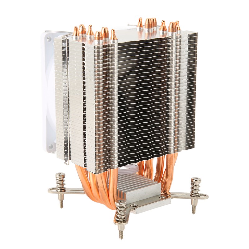 9CM CPU Cooler 6 Copper Heat Pipes Colorful Lighting Effects