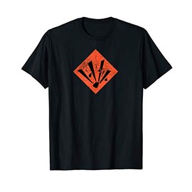 Explosives Warning Placard T-Shirt