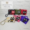 Cross Marberry ST04 Black Cat Cute Pass Case with Reel