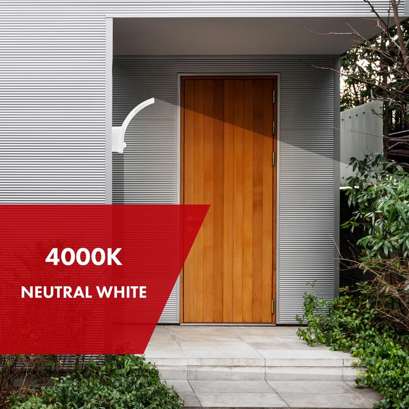 Maclean Motion Sensor LED lamp, PIR Motion Sensor, White, 20W,