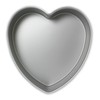 PME HRT103 Professional Aluminum Heart Cake Pan, 10 x 3-Inch,