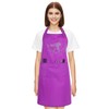 Adjustable Work Apron for Hair Stylists with Front Pockets Rhinestone