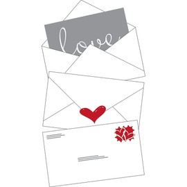 CafePress Love Letter Memory Keepsake Jewelry Box, 5"x5"x3.75"