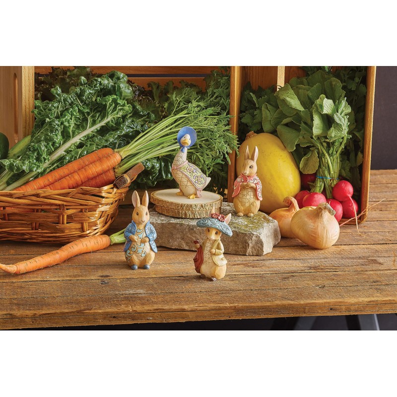 Enesco Beatrix Potter by Jim Shore Jemima Puddle-Duck Miniature Figurine,