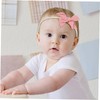 Kisangel 6pcs Bow Headbands Soft Elastic Hair Accessories for Newborns