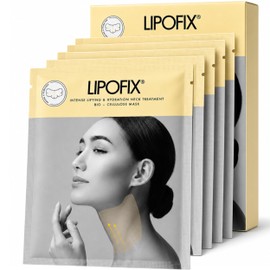 Neck Lifting Hydrating Firming Intense Treatment Bio - Cellulose Mask (5 Masks)