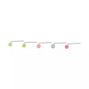 LionGothic 5 Pack of L Bend Nose Rings Press Fit