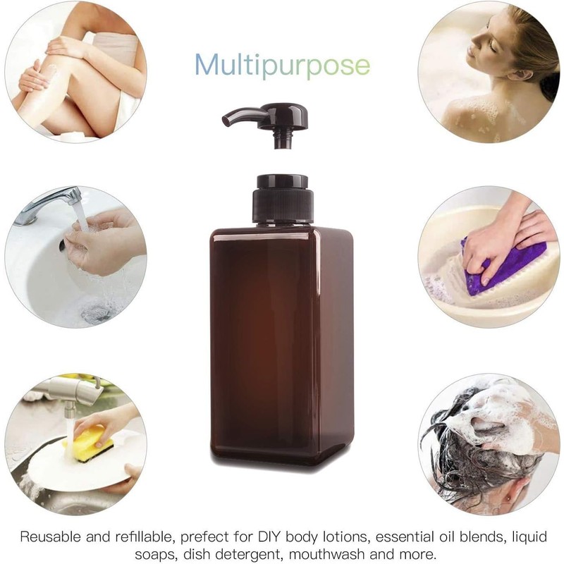 Premium Refillable Soap Dispenser Bottles | Convenient and Elegant Dispenser