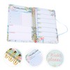 TEHAUX Student Notepad Daily Planner Planner Notebook Coil Bound Journal