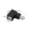 Traovien 90 Degree USB B Printer Adapter, 2 Pack USB