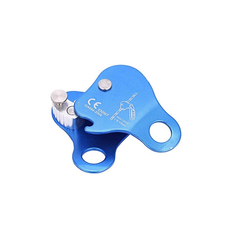 Rope Gripper, Climbing Safety Outdoor Climbing Mountaineering Rappelling Aluminium Rope