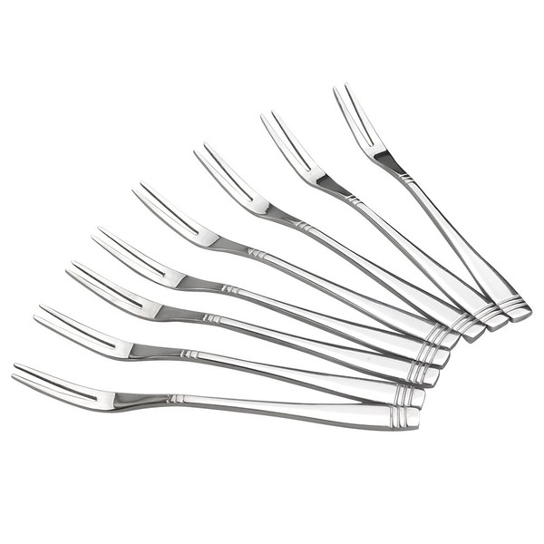 Obston Fruit Forks Set of 12, Mini Forks for Appetizers,
