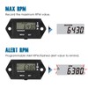 Yooreal Digital Maintenance Hours Meter Tachometer for 2 or 4