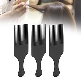 3 Púas Afro Pick Afro para el Cabello, Púas para el Cabello para Mujeres Y Hombres, Púas para Cabello Afro, Peine para Peinar el Cabello              