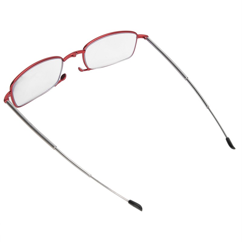 Blue Light Blocking Reading Glasses Fashionable Folding Multifocal Presbyopic Glasses(+200