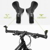 Bicycle Bar Ends Ergonomic -Slip MTB Mountain Bike Handlebar Ends