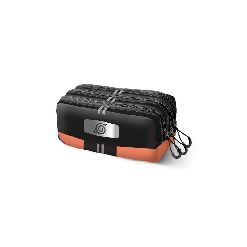 Naruto Dress-Fan Trick Pencil Case 2.2, Multi-Colour, 23 x 11