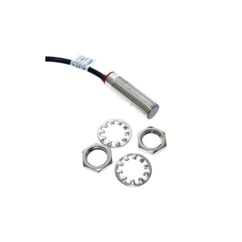 hiBCTR 2pcs NJK-5002C Hall Effect Proximity Switch: NPN 3-Wire Normally